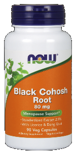 Black Cohosh 80 mg (90 Caps) NOW Foods